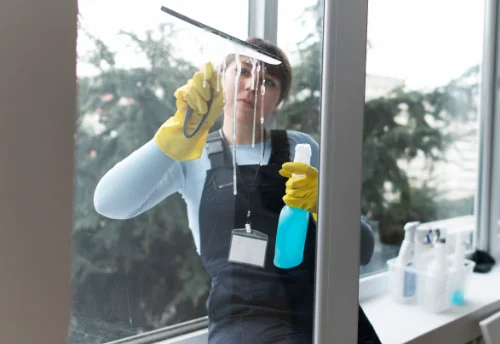 Nettoyage de vitres intérieures et extérieures à Berdoues